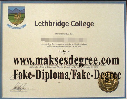 How to buy phony Lethbridge College Diploma