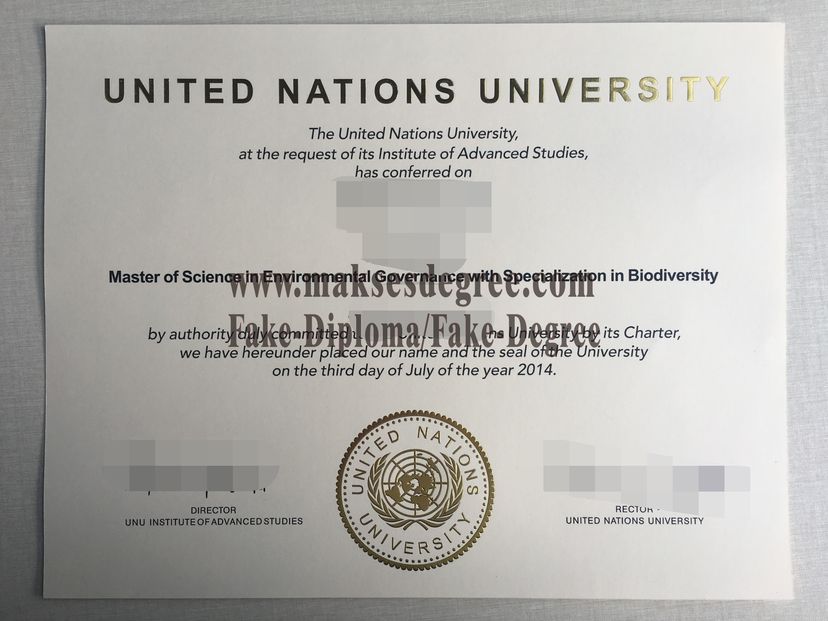 How to buy phony United Nations University Degree