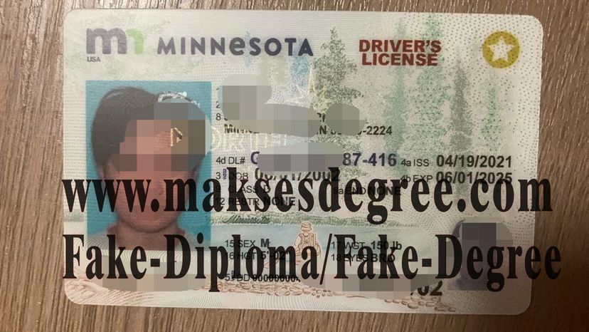 How to create fake Minnesota drivers license