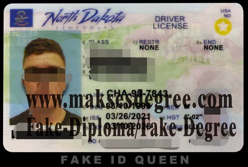 How to create fake North Dakota Drivers License