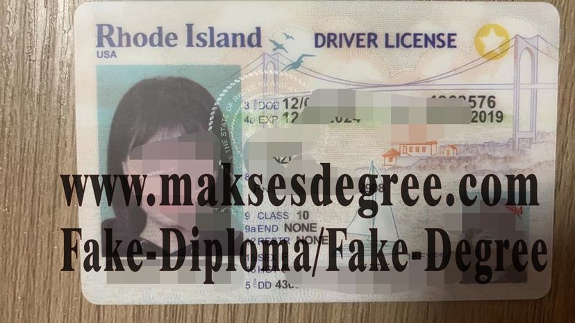 How to create fake Rhode Island Drivers License