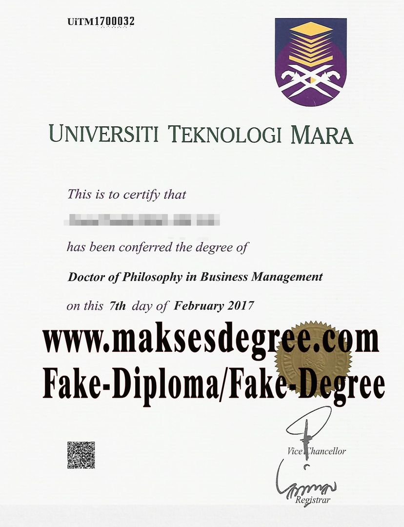 How to create fake Universiti Teknologi MARA Diploma