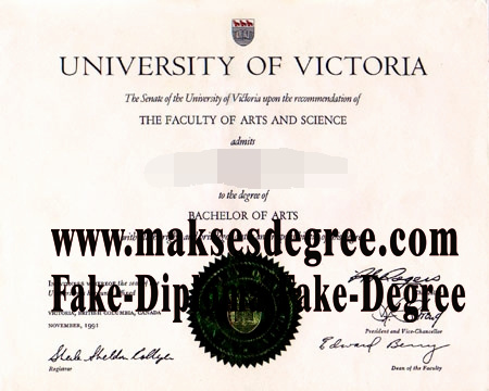 How to create fake University of Victoria Diploma