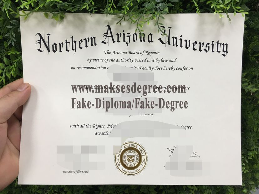 How to create fake northern arizona University Degree