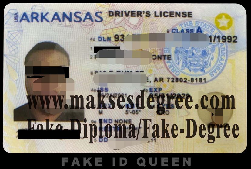 How to purchase a fake Arkansas drivers license