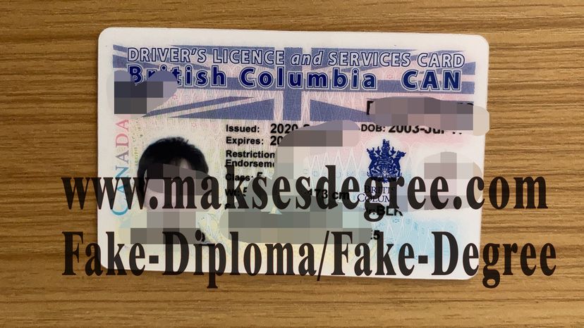 How to purchase a fake British Columbia drivers license