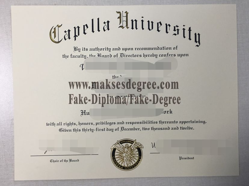 How to purchase a fake Capella University Degree