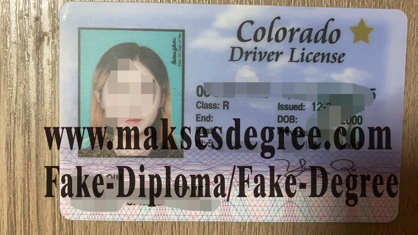 How to purchase a fake Colorado drivers license