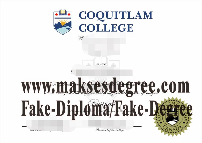 How to purchase a fake Coquitlam College Degree