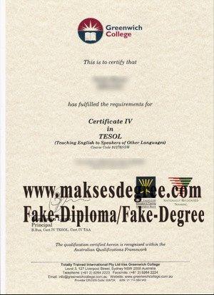 How to purchase a fake Greenwich College Certificate