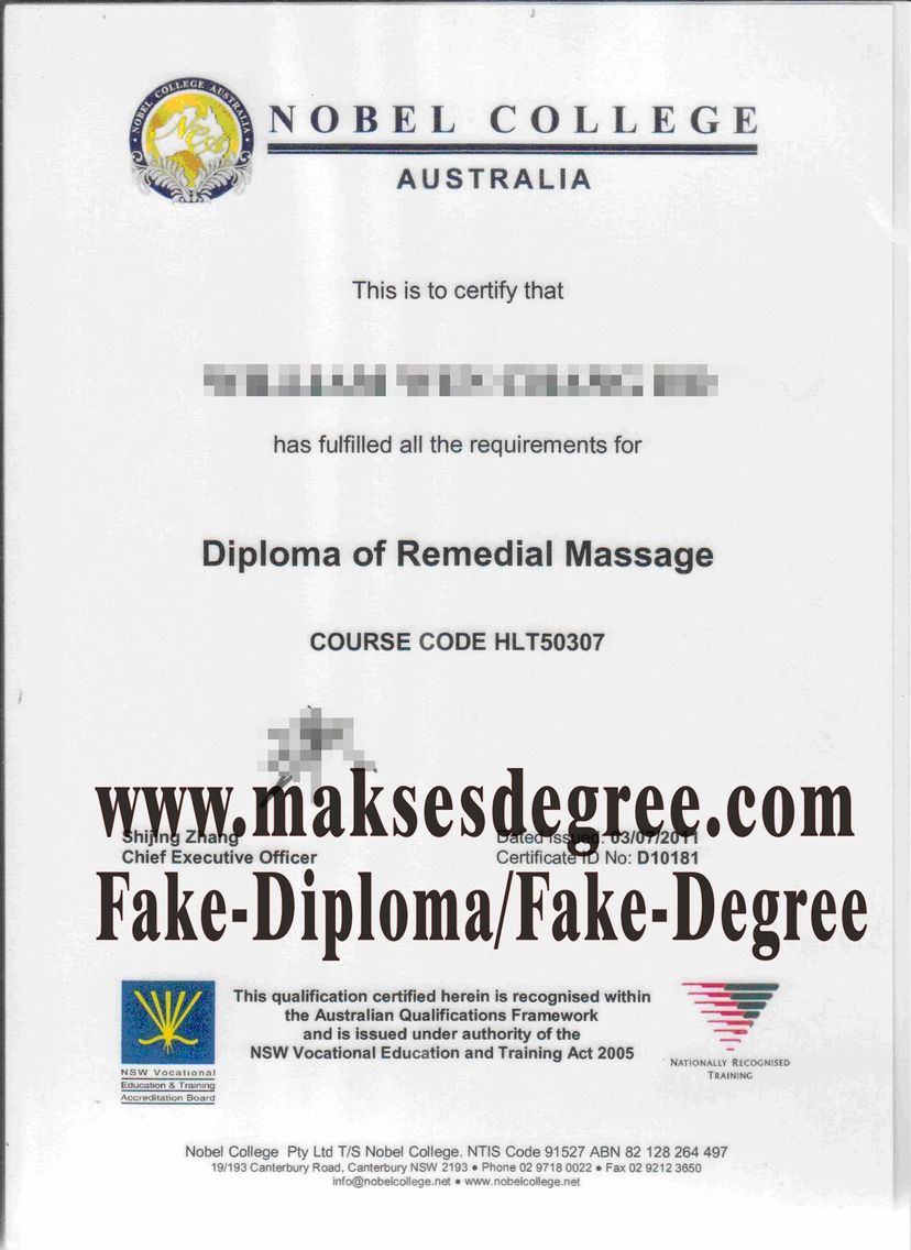 How to purchase a fake Nobel College Degree