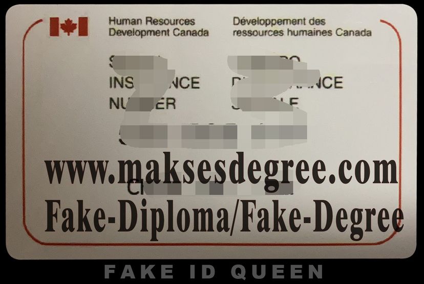 How to purchase a fake Social Insurance Number (SIN)