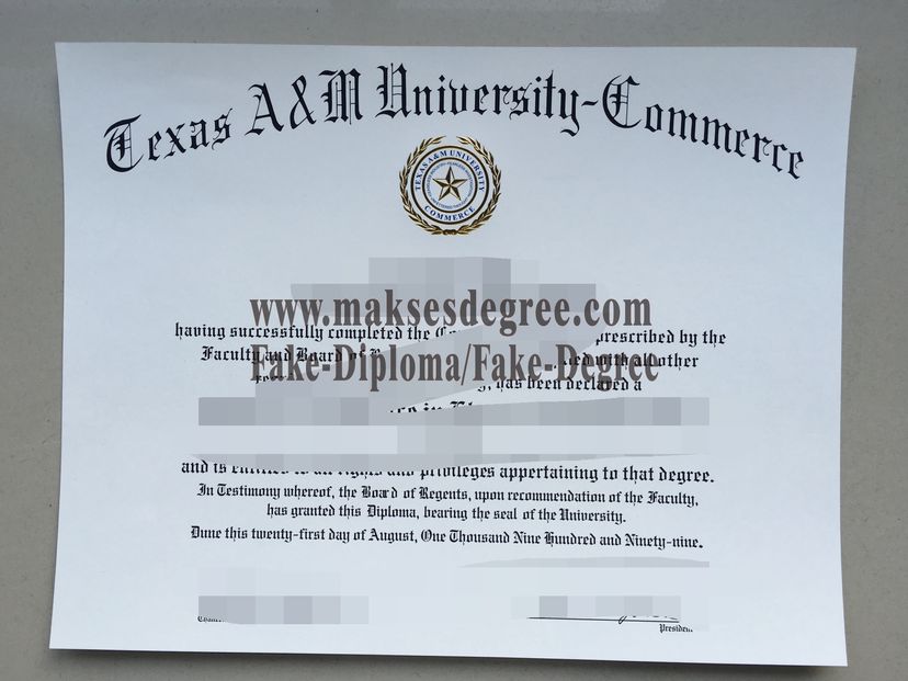 How to purchase a fake Texas AM University Commerce Diploma