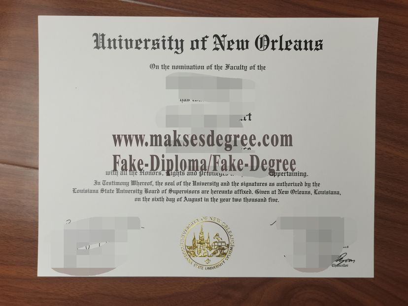 How to purchase a fake University of new orleans Degree