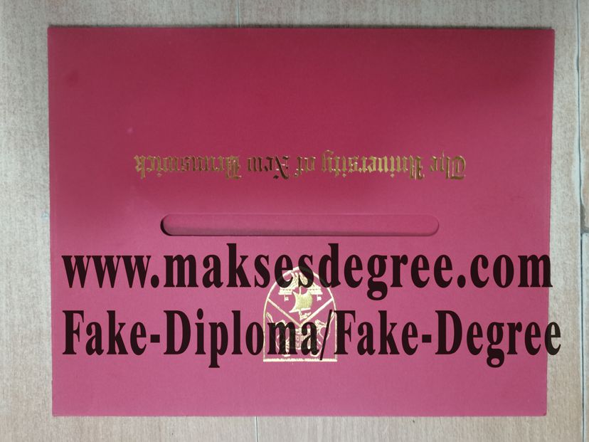 Is it easy to make fake University of New Brunswick A Diploma