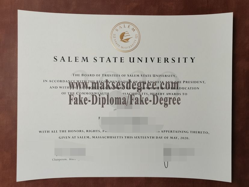 Is it possible to buy fake Salem State University Diploma