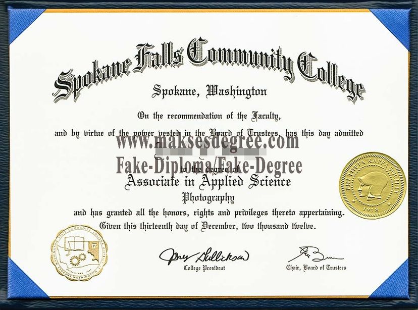 Is it possible to buy fake Spokane Falls Community College Degree