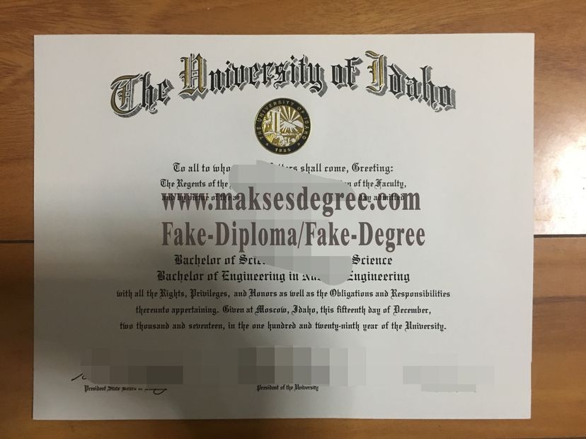 Is it possible to buy fake University of Idaho Degree