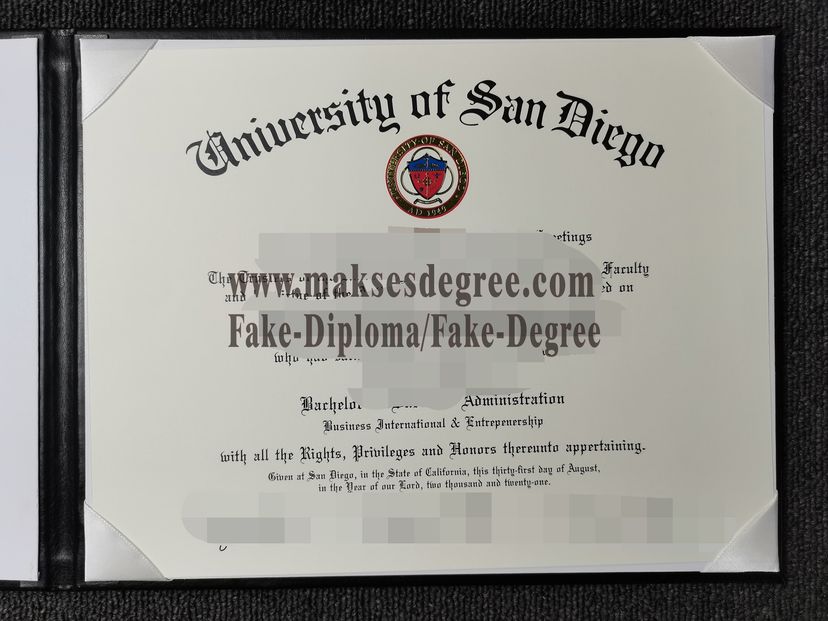 Is it possible to buy fake University of san diego Certificate