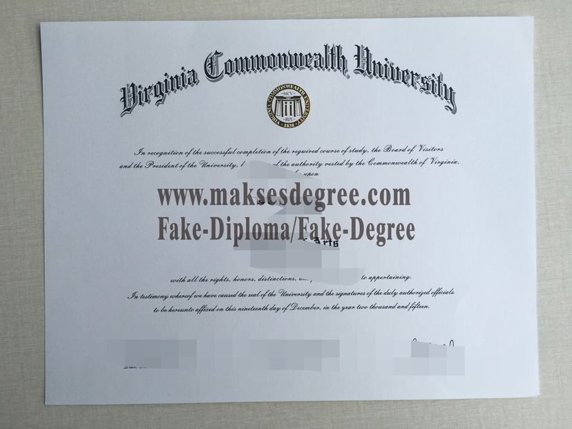 Is it possible to buy fake Virginia Commonwealth University Diploma