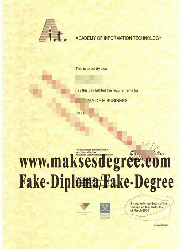 Purchase a phony Is it possible to buy fake Academy of Informaton Technology Diploma Diploma