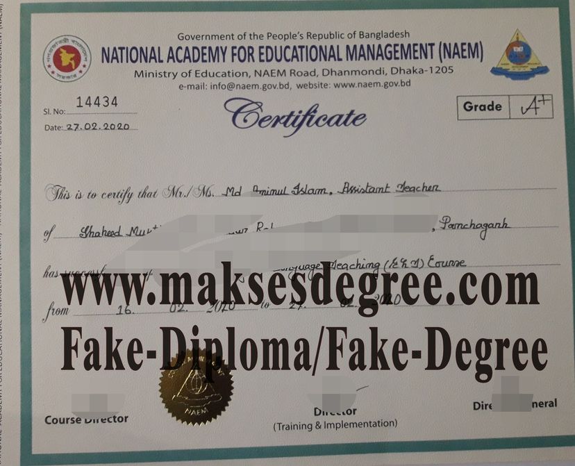 Purchase a phony NAEM Degree