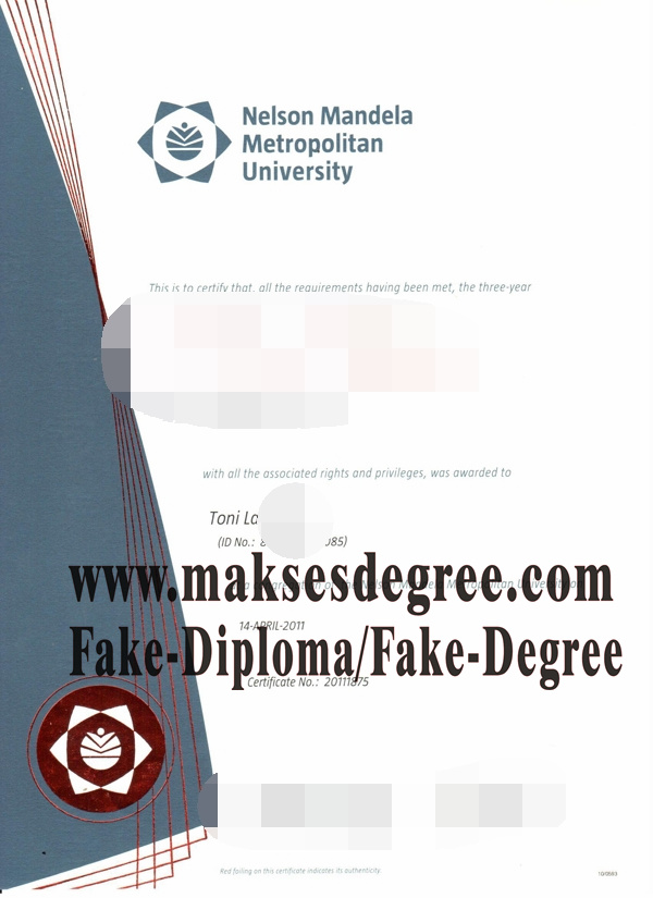 Purchase a phony Nelson Mandela Metropolian University Diploma