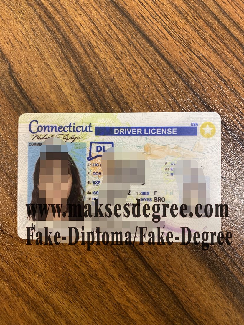 Purchase fake Connecticut drivers license