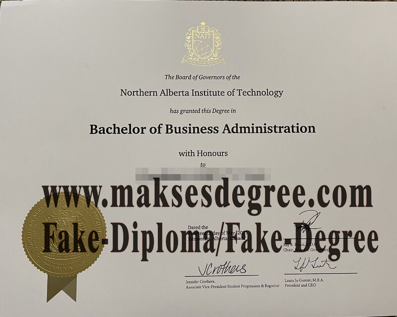 Purchase fake Northern Alberta Institute of Technology Degree