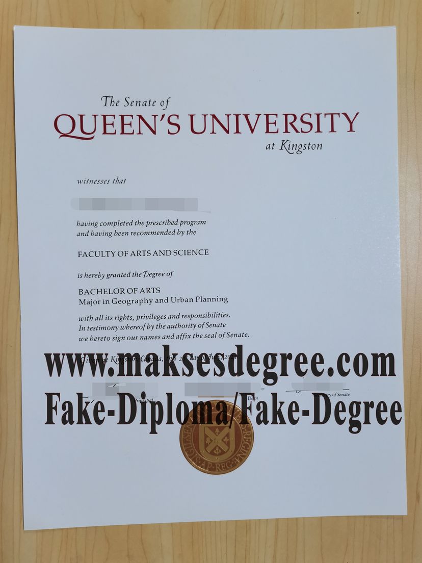 Purchase fake Queens University Canada Degree