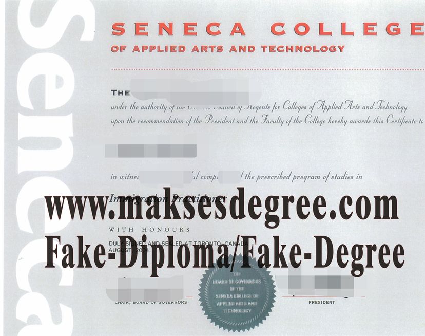 Purchase fake Seneca College Diploma