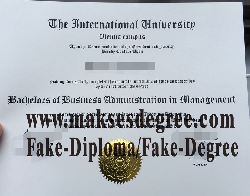 Purchase fake Universitat Wien Certificate