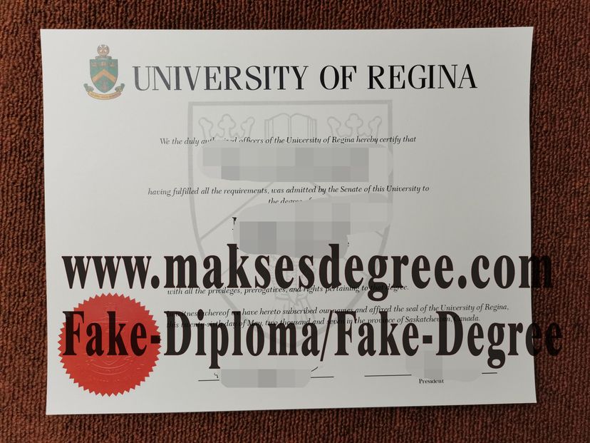 Purchase fake University of Regina Diploma