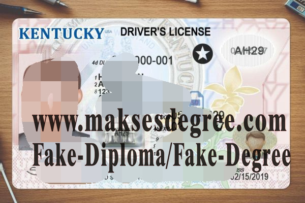 Replica Fake Kentucky drivers license