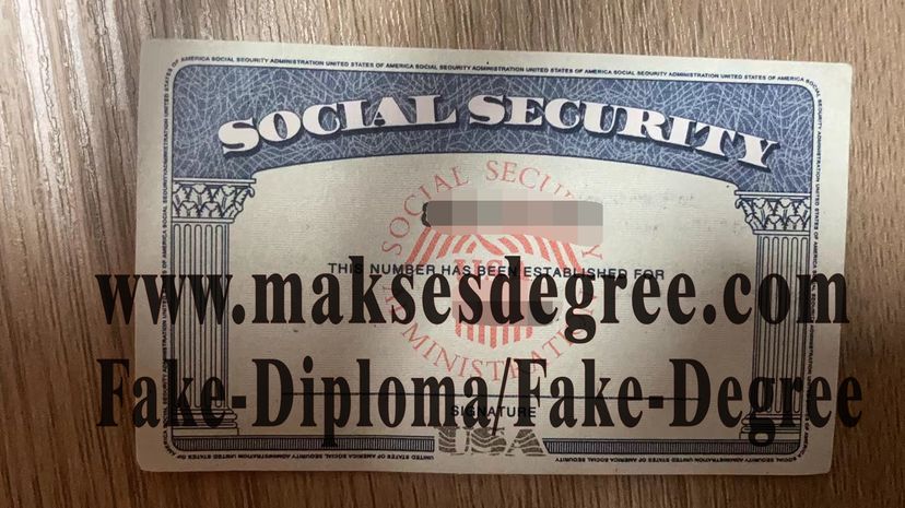 Replica Fake SSN