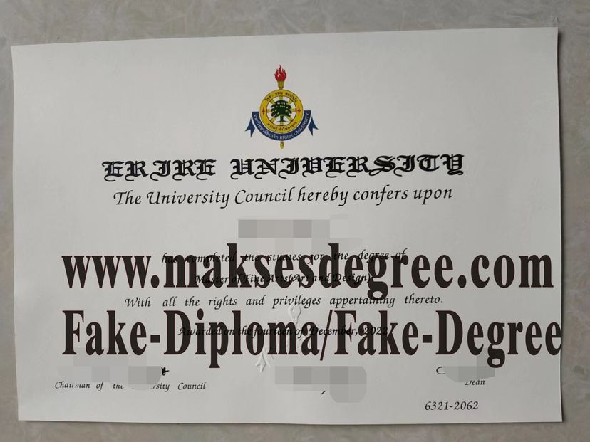 Replica University of Crete Diploma