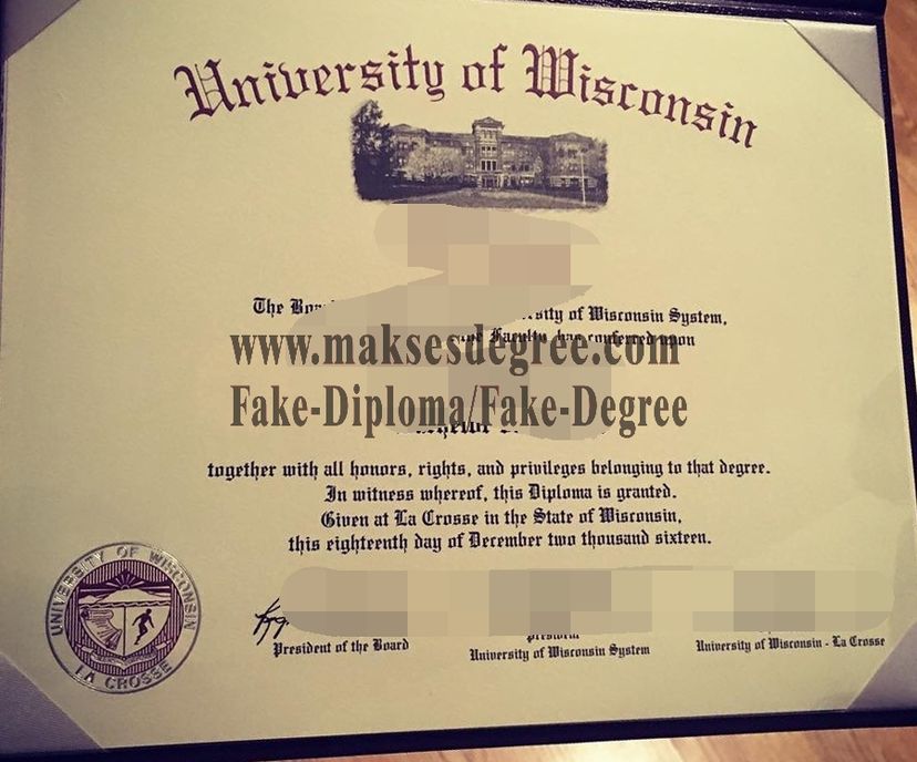 Replica University of Wisconsin La Crosse Degree