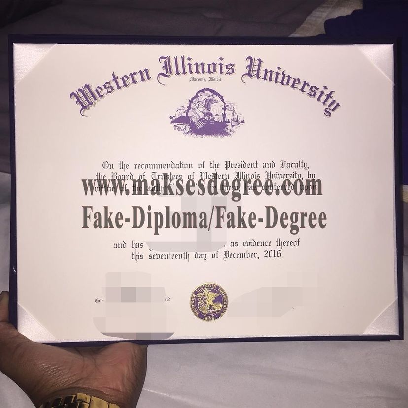 Replica Western Illinois University Degree