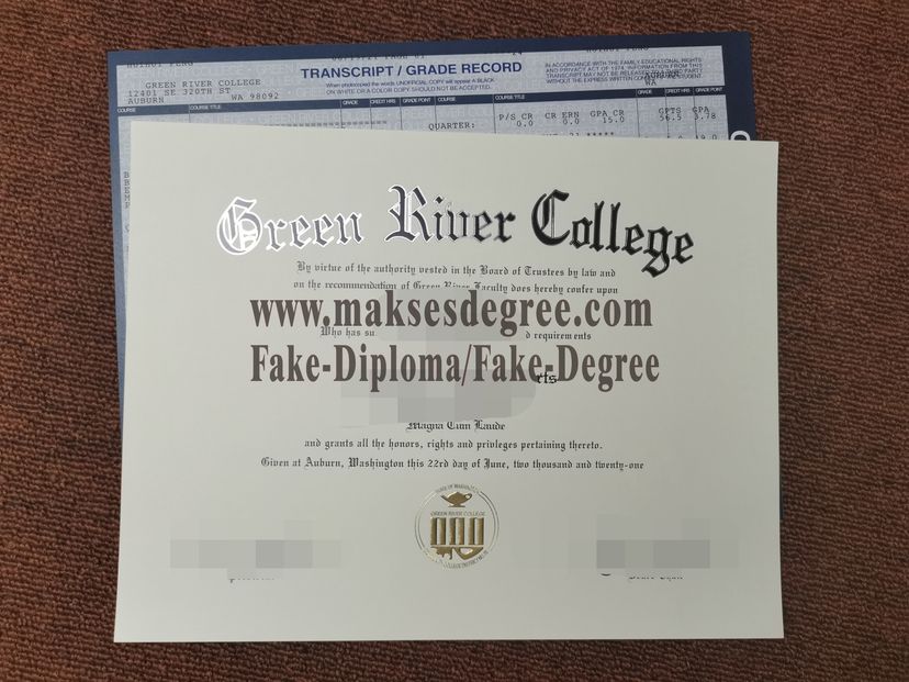 The best website to buy fake Make fake Green River College Degree Diploma