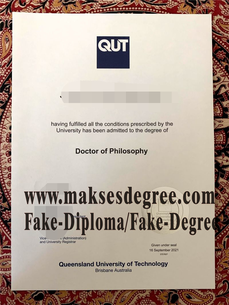 The best website to buy fake Queensland University of Technology Degree