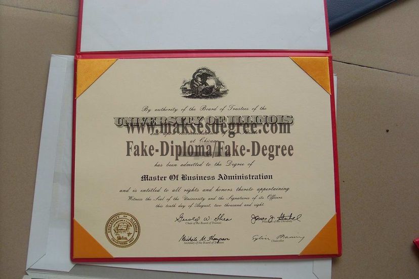 The best website to buy fake University of Illinois at Chicago Certificate