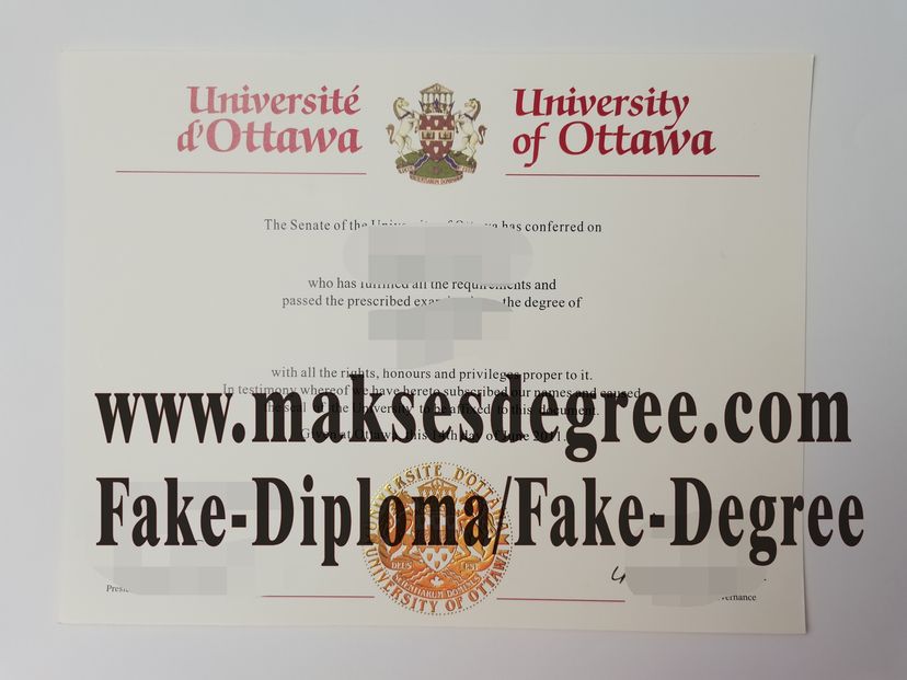 The best website to buy fake University of Ottawa Degree