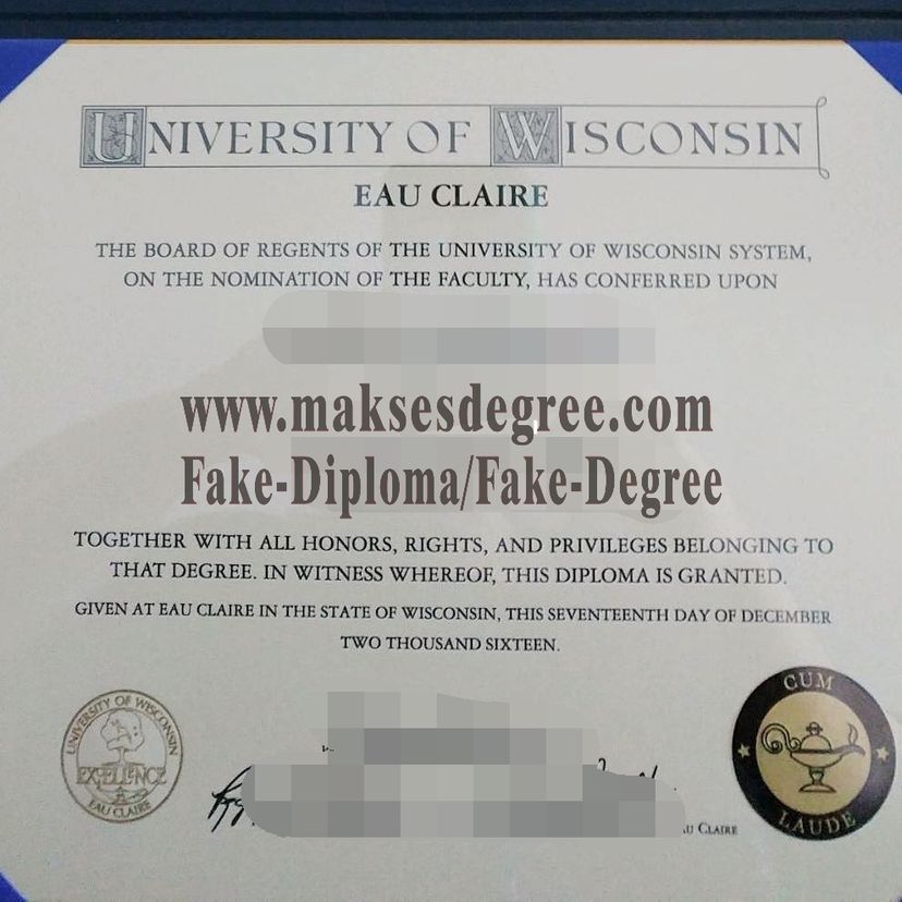 The best website to buy fake University of Wisconsin–Eau Claire Diploma