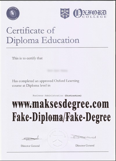 The easy steps to buy fake Oxford college Degree