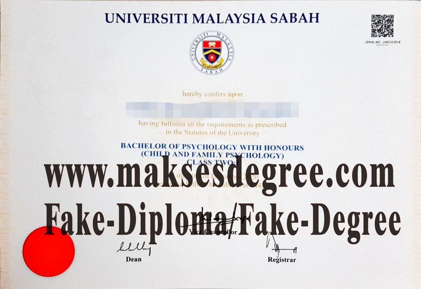 The easy steps to buy fake Universiti Malaysia Sabah Certificate