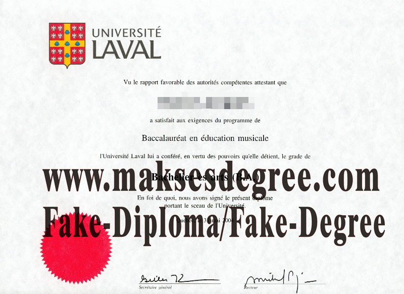 The easy steps to buy fake Université Laval Degree