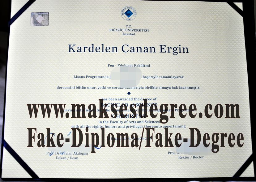 The steps to buy fake Bogazici University Diploma