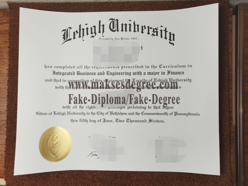 The steps to buy fake Replica Lehigh University Diploma Diploma