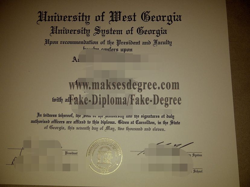 The steps to buy fake University of West Georgia Certificate