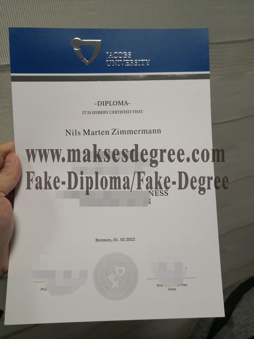 The steps to buy fake Where to order fake Constructor University Diploma Diploma